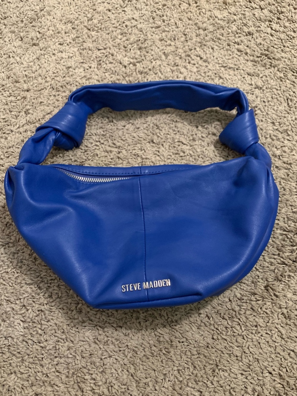 Steve Madden Royal Blue Slouch Shoulder Bag Purse